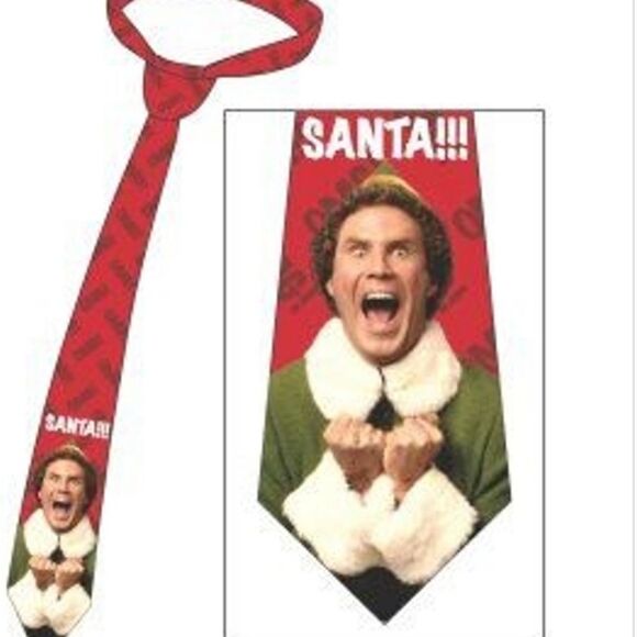 Bioworld Elf The Movie Santa Neck Tie - Picture 2 of 6